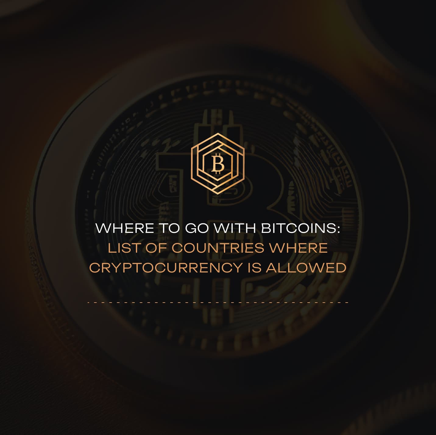 Where to go with bitcoins: list of countries where cryptocurrency is allowed